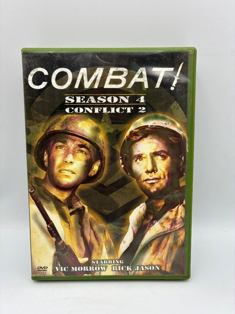 Combat Season 4 Conflict 2 Vic Morrow Rick Jason WWII Drama DVD Image Region 1